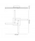 4 Light Ceiling, 4 x 6W LED, 4000K, 2210lm, IP44, Polished Chrome - 2