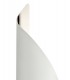 Wall Lamp Large, 1 x 8W LED, 3000K, 640lm, White, Polished Chrome - 4