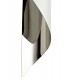 Wall Lamp Large, 1 x 8W LED, 3000K, 640lm, White, Polished Chrome - 5