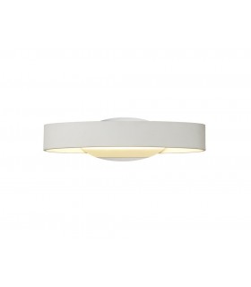 Wall Lamp, 1 x 6W LED, 3000K, 480lm, White, Polished Chrome - 1