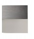Wall Lamp, 1 x 8W LED, 3000K, 640lm, Brushed Aluminium, Frosted White - 5