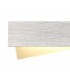 Wall Lamp, 1 x 8W LED, 3000K, 640lm, Brushed Aluminium, Frosted White - 4