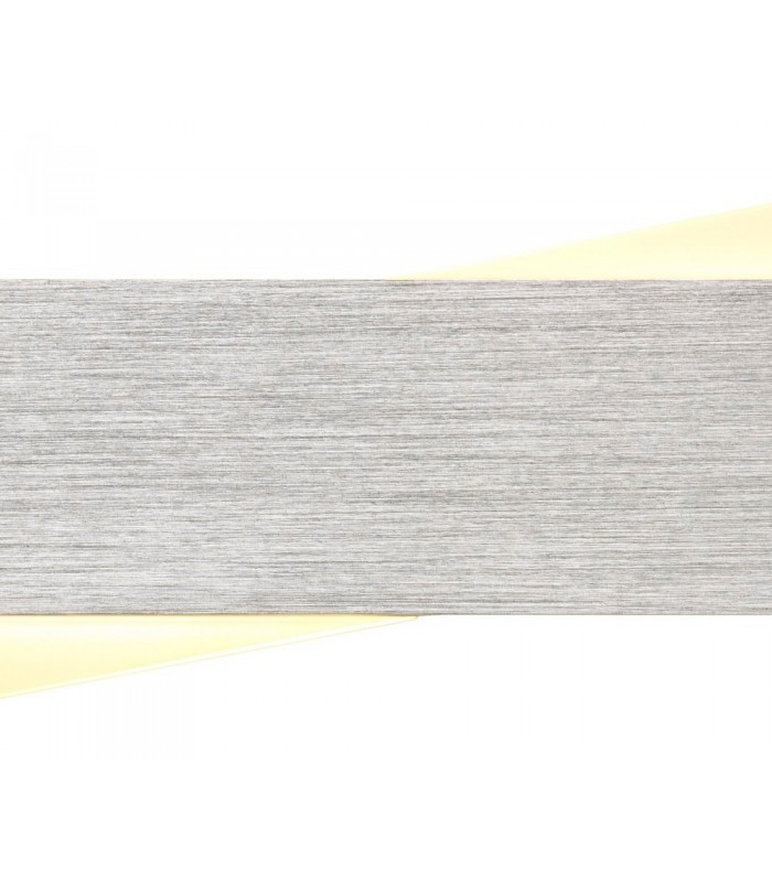 Wall Lamp, 1 x 8W LED, 3000K, 640lm, Brushed Aluminium, Frosted White - 6
