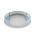 Flush Ceiling, 1 x 18W LED, 3000K, 1620lm, IP44, Smoked, Mirror - 3