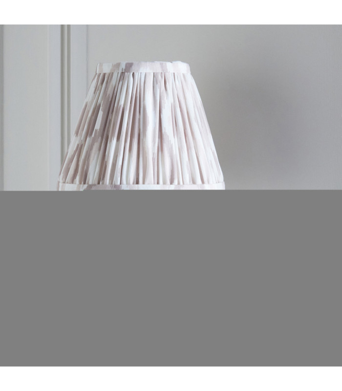 Anvil Angle & Ikat 16cm Wall Lamp Antique Brass Neutral Print-5