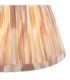 Anvil Angle & Ikat 16cm Wall Lamp Antique Brass Neutral Print-7