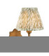 Anvil Angle & Leaf 16cm Wall Lamp Antique Brass Herb Garden Green-1