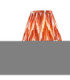 Anvil Angle & Zigzag 16cm Wall Lamp Antique Brass Apricot Orange-1