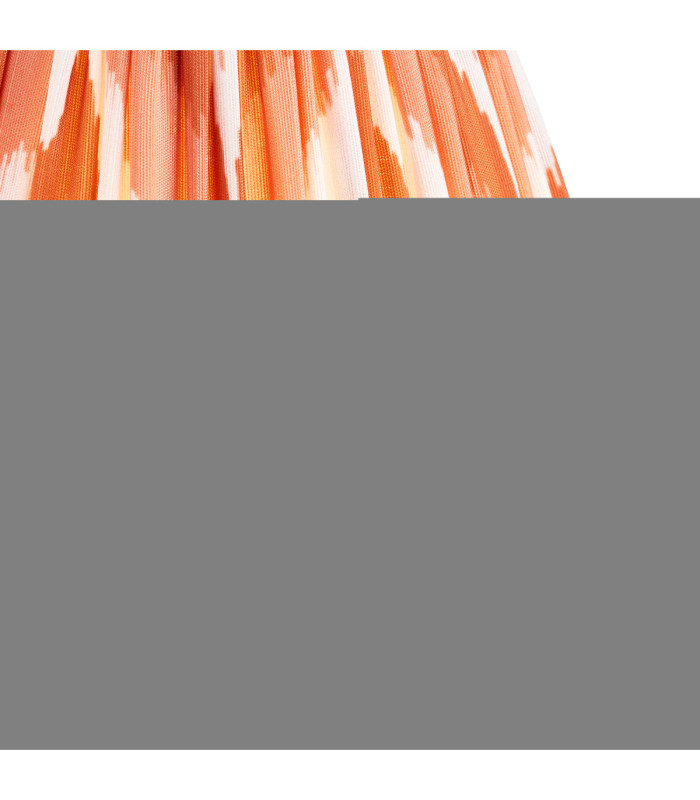 Anvil Angle & Zigzag 16cm Wall Lamp Antique Brass Apricot Orange-7