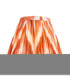 Anvil Angle & Zigzag 16cm Wall Lamp Antique Brass Apricot Orange-8