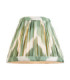 Anvil Angle & Zigzag 16cm Wall Lamp Antique Brass Cotswold Green-8