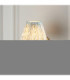 Ripple Curve & Leaf 16cm Wall Lamp Antique Brass Herb Garden Green-5