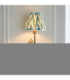 Diamond Tall & Zigzag 16cm Wall Lamp Antique Brass Cotswold Green-4
