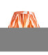 Diamond Tall & Zigzag 16cm Wall Lamp Antique Brass Apricot Orange-8