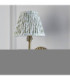 Dahlia Swan & Leaf 16cm Wall Lamp Antique Brass Herb Garden Green-5