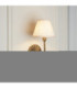 Dahlia Swan & Ivy 16cm Wall Lamp Antique Brass Vintage White-4