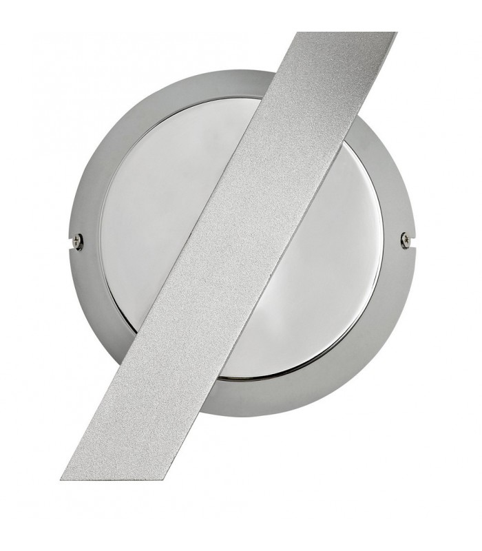 Wall Lamp Right Switched, 1 x 10W LED, 3000K, 800lm, Silver, Polished Chrome - 4