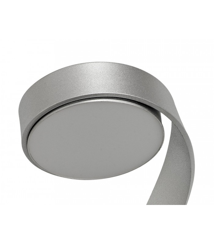 Wall Lamp Right Switched, 1 x 10W LED, 3000K, 800lm, Silver, Polished Chrome - 5