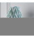 Dahlia Curve & Zigzag 16cm Wall Lamp Antique Brass Cotswold Green-6