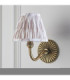 Dahlia Curve & Ikat 16cm Wall Lamp Antique Brass Neutral Print-6