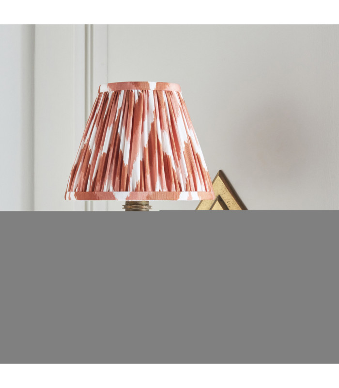 Diamond Curve & Zigzag 16cm Wall Lamp Antique Brass Apricot Orange-6