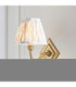 Diamond Curve & Ikat 16cm Wall Lamp Antique Brass Neutral Print-2