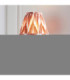 Diamond Angle & Zigzag 16cm Wall Lamp Antique Brass Apricot Orange-2
