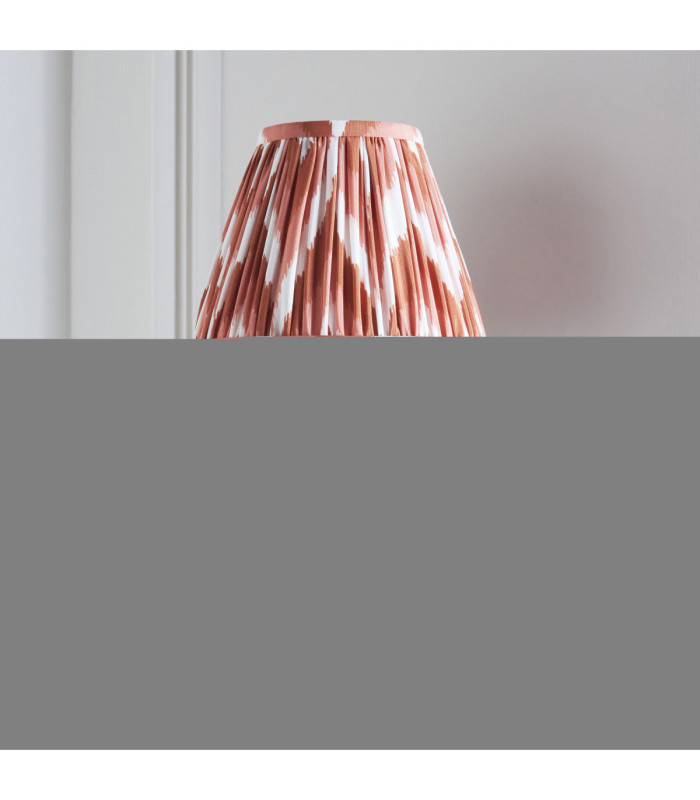 Diamond Angle & Zigzag 16cm Wall Lamp Antique Brass Apricot Orange-5