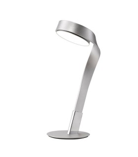 Table Lamp, 1 x 10W LED, 3000K, 800lm, Silver, Polished Chrome - 1
