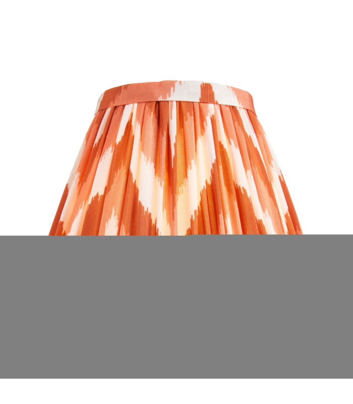 Diamond Angle & Zigzag 16cm Wall Lamp Antique Brass Apricot Orange-8