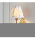 Diamond Angle & Ikat 16cm Wall Lamp Antique Brass Neutral Print-2
