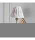 Diamond Angle & Ikat 16cm Wall Lamp Antique Brass Neutral Print-5