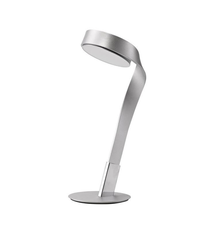 Table Lamp, 1 x 10W LED, 3000K, 800lm, Silver, Polished Chrome - 3
