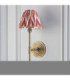 Halo Tall & Zigzag 16cm Wall Lamp Antique Brass Apricot Orange-5