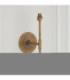 Halo Tall & Zigzag 16cm Wall Lamp Antique Brass Apricot Orange-6