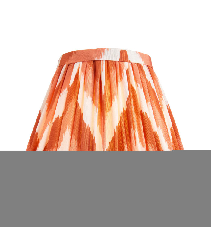 Halo Tall & Zigzag 16cm Wall Lamp Antique Brass Apricot Orange-8