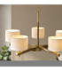 Heathcliff Multi Arm Pendant Light Brushed Aged Brass-4