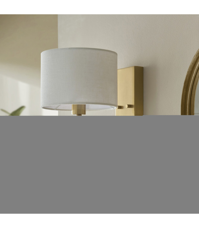 Heathcliff Wall Lamp Brushed Aged Brass-3