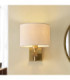 Heathcliff Wall Lamp Brushed Aged Brass-7
