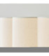 Serene Cylindrical Pendant Light Brushed Aged Brass Vintage White Cotton-7