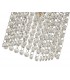Semi Flush Ceiling Light, 1 x G9, IP44, Polished Chrome, Crystal - 5