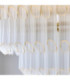 Montpellier Pendant Light Brushed Aged Brass Clear Ribbed Glass-6