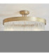 Clermont Ceiling Light Antique Brass Clear Glass-3