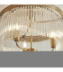 Clermont Ceiling Light Antique Brass Clear Glass-6