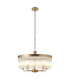 Clermont Pendant Light Antique Brass Clear Glass-8