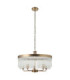 Clermont Pendant Light Antique Brass Clear Glass-9