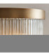 Clermont Wall Lamp Antique Brass Clear Glass-6