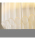 Montpellier Wall Lamp Brushed Aged Brass Clear Ribbed Glass-5