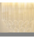 Montpellier Wall Lamp Brushed Aged Brass Clear Ribbed Glass-6
