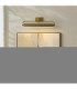 Nantes Rechargeable Picture Light Warm Brass Frosted Pc-2